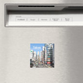Bezirk Shinjuku in Tokio, Japan Magnet (In Situ (Geschirrspüler))