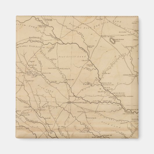 Bezirk Spartanburgh, South Carolina Magnet (Vorne)