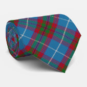 Bezirk Tartan Krawatte (Gerollt)
