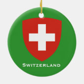Bezirk Uri* Weihnachtsverzierung Keramikornament (Hinten)