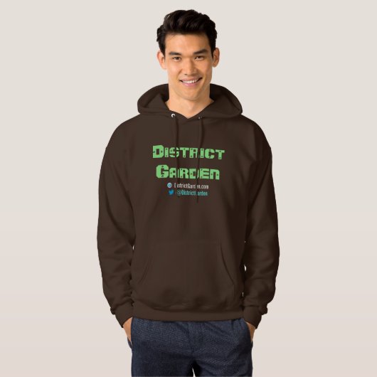 Bezirks-GartenHoodie Hoodie (Vorne ganz)
