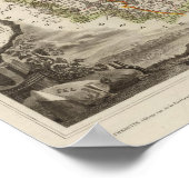 Bezirksgrenzen Poster (Ecke)