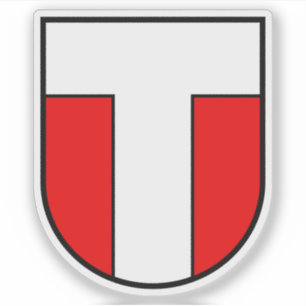 Bezirkswappen Konolfingen, Schweiz Aufkleber