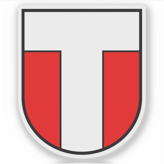 Bezirkswappen Konolfingen, Schweiz Aufkleber (Vorderseite)