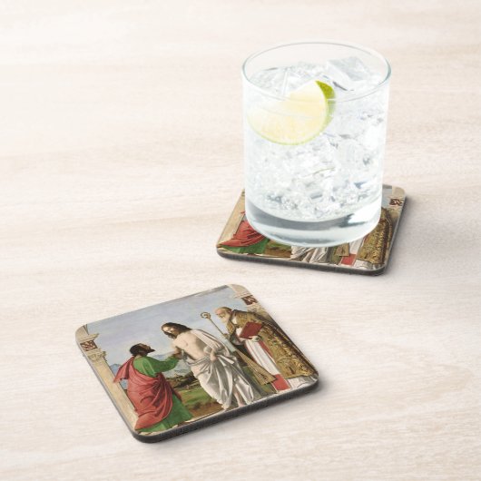 Bezweifeln von Thomas mit St. Magnus, c.1504-05 Untersetzer (Rechte Seite)