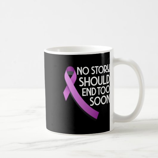 Bezwingen Sie die Vorhersage, keine Geschichte sol Kaffeetasse (Rechts)