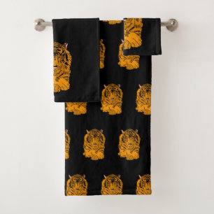Bezwingung des Tigers Badhandtuch Set
