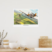Bf109E ポ ス タ Poster (Küche)