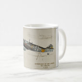 bf-109 Weiß 1 Kaffeetasse (VorderseiteRechts)