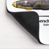 Bf-109G-2 - Luftwaffe - Schlacht von Stalingrad - Mousepad (Ecke)