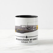 Bf-109G-2, Luftwaffe -, Stalingrad Battle - 1942 Tasse (Zentrum)
