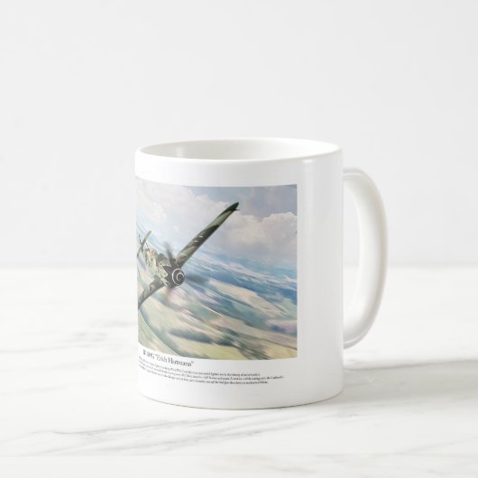 Bf 109G-6 "Erich Hartmann" Kaffeetasse (VorderseiteRechts)