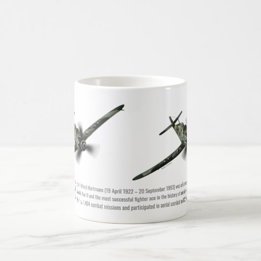 Bf 109G "Erich Hartmann" Kaffeetasse (Mittel)