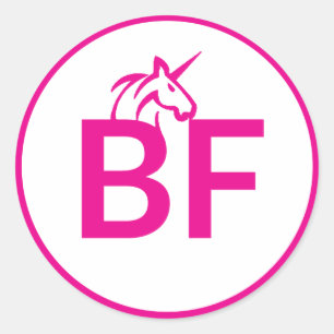 BF-Aufkleber Runder Aufkleber
