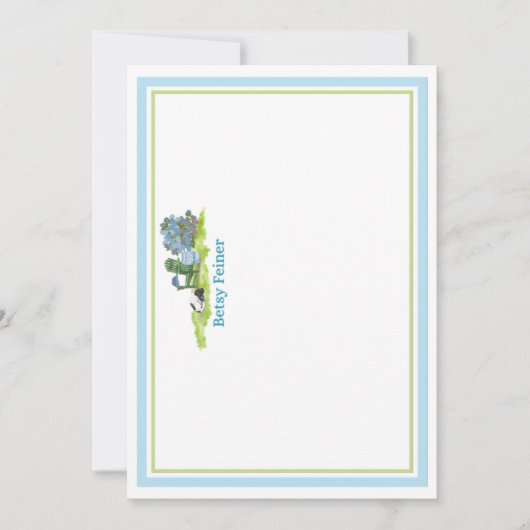 BF-Flachkarte Feiertagskarte (Vorderseite)