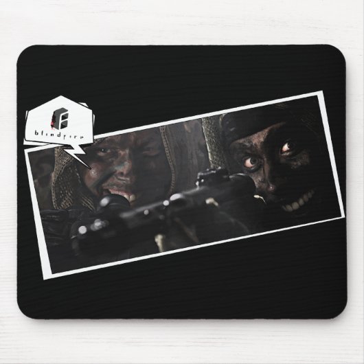 BF "jene tödlichen Guerillas" Mousepad (Vorne)