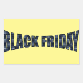 BF-Schlagpunkte Rechteckiger Aufkleber