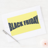 BF-Schlagpunkte Rechteckiger Aufkleber (Umschlag)