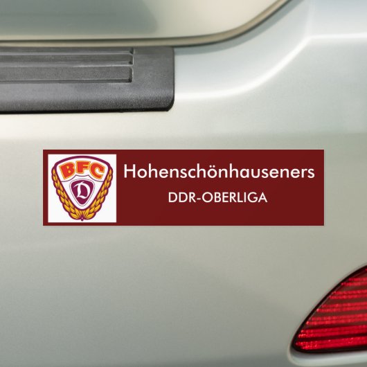 BFC Berlin DDR-OBERLIGA Autoaufkleber (Auf Auto)