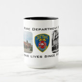 BFD Motor 2" rettend lebt seit 1875" Tasse (Zentrum)
