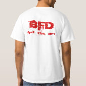 BFD Shirt-"Glühlampe-Logo " T-Shirt (Rückseite)