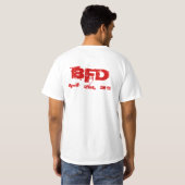 BFD Shirt-"Glühlampe-Logo " T-Shirt (Schwarz voll)