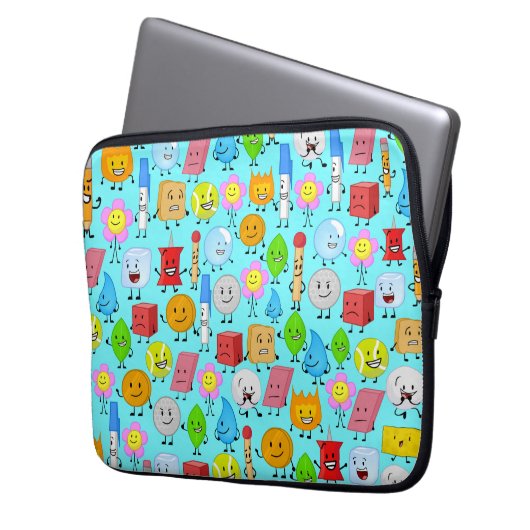 bfdi-Muster Laptopschutzhülle (Vorderseite Links)