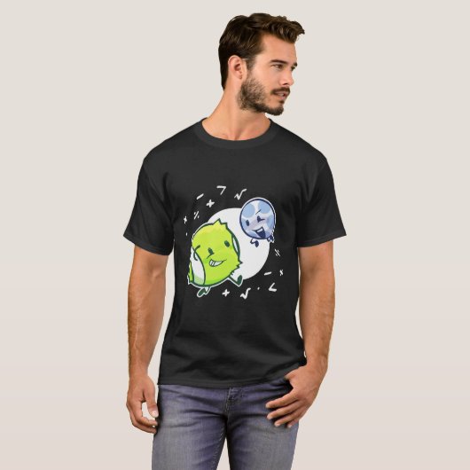 Bfdi Tennis Ball und Golf Ball Duo Matte T-Shirt (Vorne ganz)