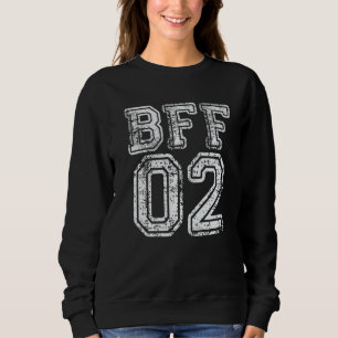BFF 02 Beste Freundin passende Outfits Sweatshirt
