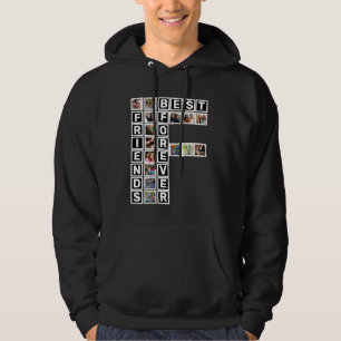 BFF Best Friends Forever 15 Foto-Collage-Vorlage Hoodie