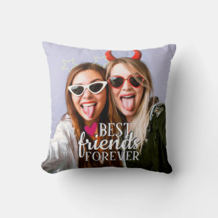 BFF-Foto Beste Freunde für immer modern Kissen