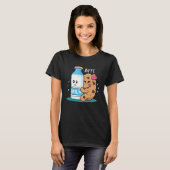 BFFL Best Friend 4 Life Biscuit Hugging Milk ON BA T-Shirt (Vorne ganz)