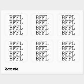 BFFL Square Stickers (Blatt)