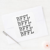 BFFL Square Stickers (Umschlag)