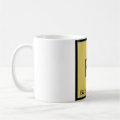BG - Baba Ghanoush Appetizer Chemistry Symbol Kaffeetasse (Links)