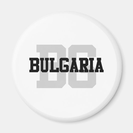 BG Bulgarien Magnet (Vorne)