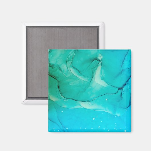 BG Gemälde Kunst Abstrakte Design Kunstgeschichte Magnet (Vorderseite/Rückseite)