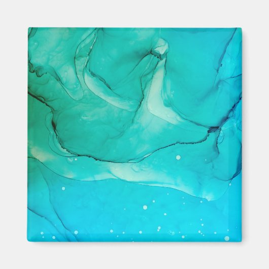 BG Gemälde Kunst Abstrakte Design Kunstgeschichte Magnet (Vorne)