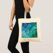 BG Gemälde Kunst Abstrakte Design Kunstgeschichte Tragetasche (Vorderseite (Produkt))