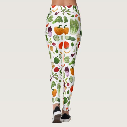 BG - Gemischter Salat Leggings (Rückseite)