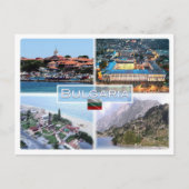 BG Nesebar - Unabhängigkeitsplatz - Sofia Postkarte (Vorderseite)