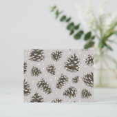 BG - neutral snow cones Postkarte (Stehend Vorderseite)