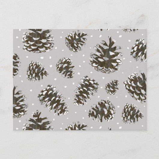 BG - neutral snow cones Postkarte (Vorderseite)