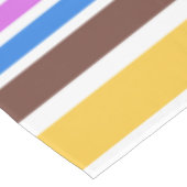 BG Streifen Muster Farbe VI + Hintergrund Tischdecke (Schrägansicht)