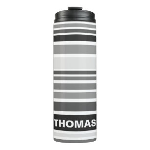BG Streifen Muster Farbe VII + Ihr Rücken und Ihre Thermosbecher