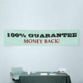 BG Streifen Muster schmal weiß + Ihre Rückseite & Banner (Messeveranstaltung)