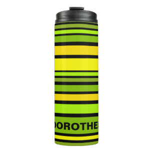 BG Streifen Muster V + Ihre Rückseite und Idee Thermosbecher