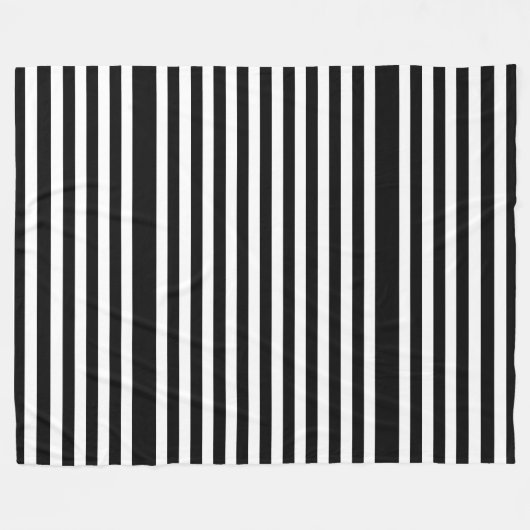 BG Stripes Muster schwarz + Hintergrund Fleecedecke (Vorderseite (Horizontal))