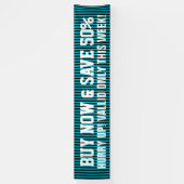 BG Stripes Muster schwarz + Ihr Rücken und Ihre Id Banner (Vertikal)