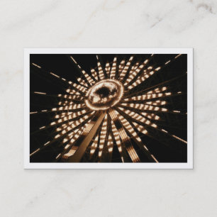 Bg Wheel, Mini-Foto Visitenkarte
